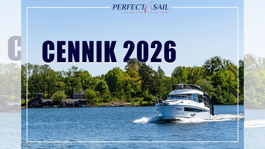 Nowy cennik czarterów na sezon 2026